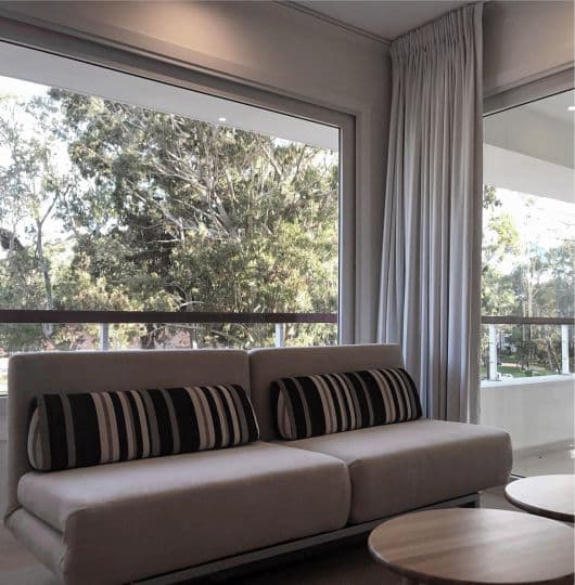 Dos ambientes con parrilla y jardín — Unidad 110 C — Green Park, Solanas